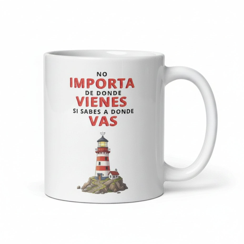 Taza Personalizada "Nuevo rumbo"