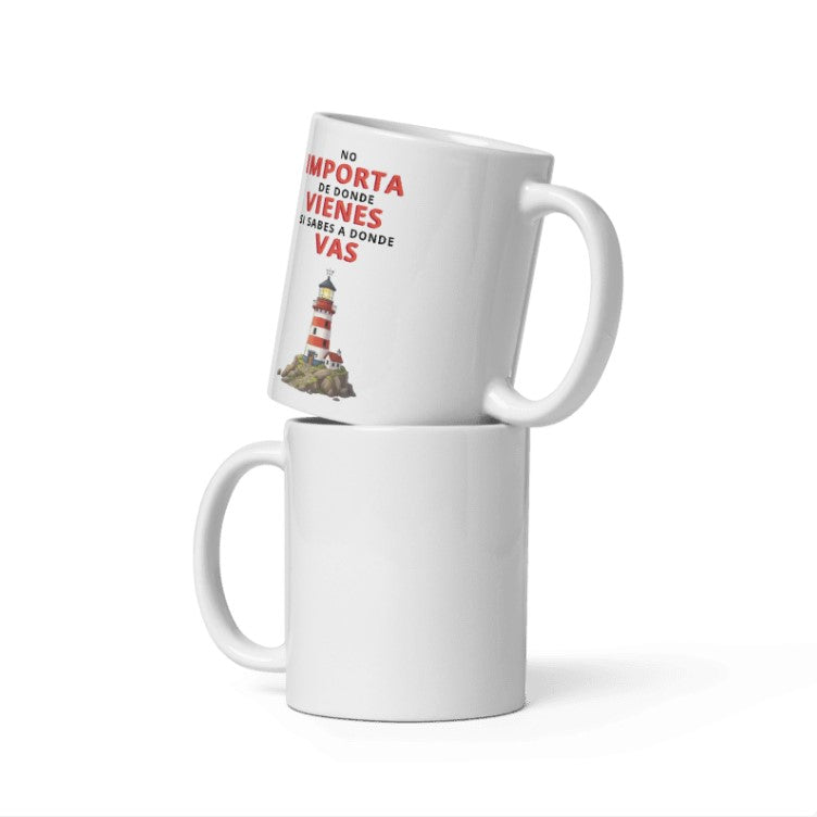 Taza Personalizada "Nuevo rumbo"