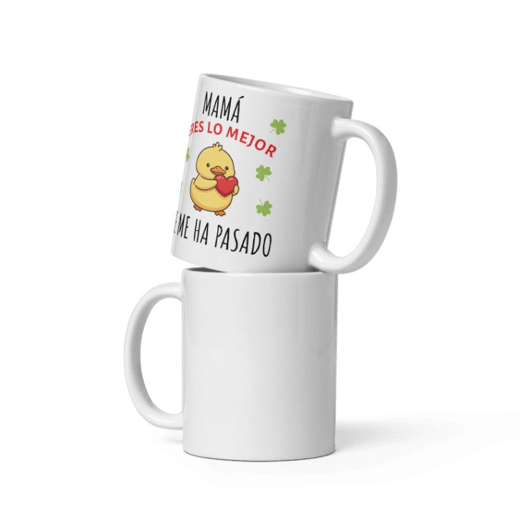 Taza Personalizada "Mamá, eres lo mejor que me ha pasado"