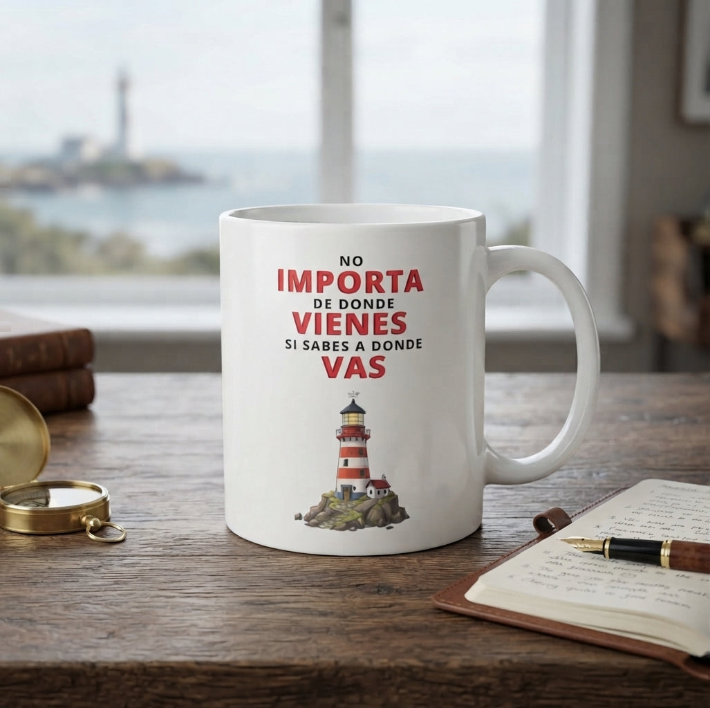 Taza Personalizada "Nuevo rumbo"