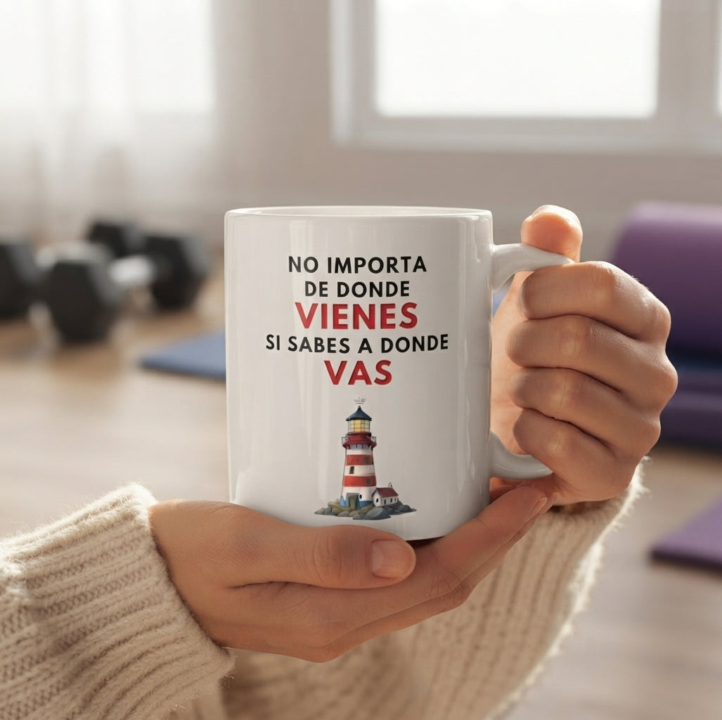 Taza Personalizada "Nuevo rumbo"