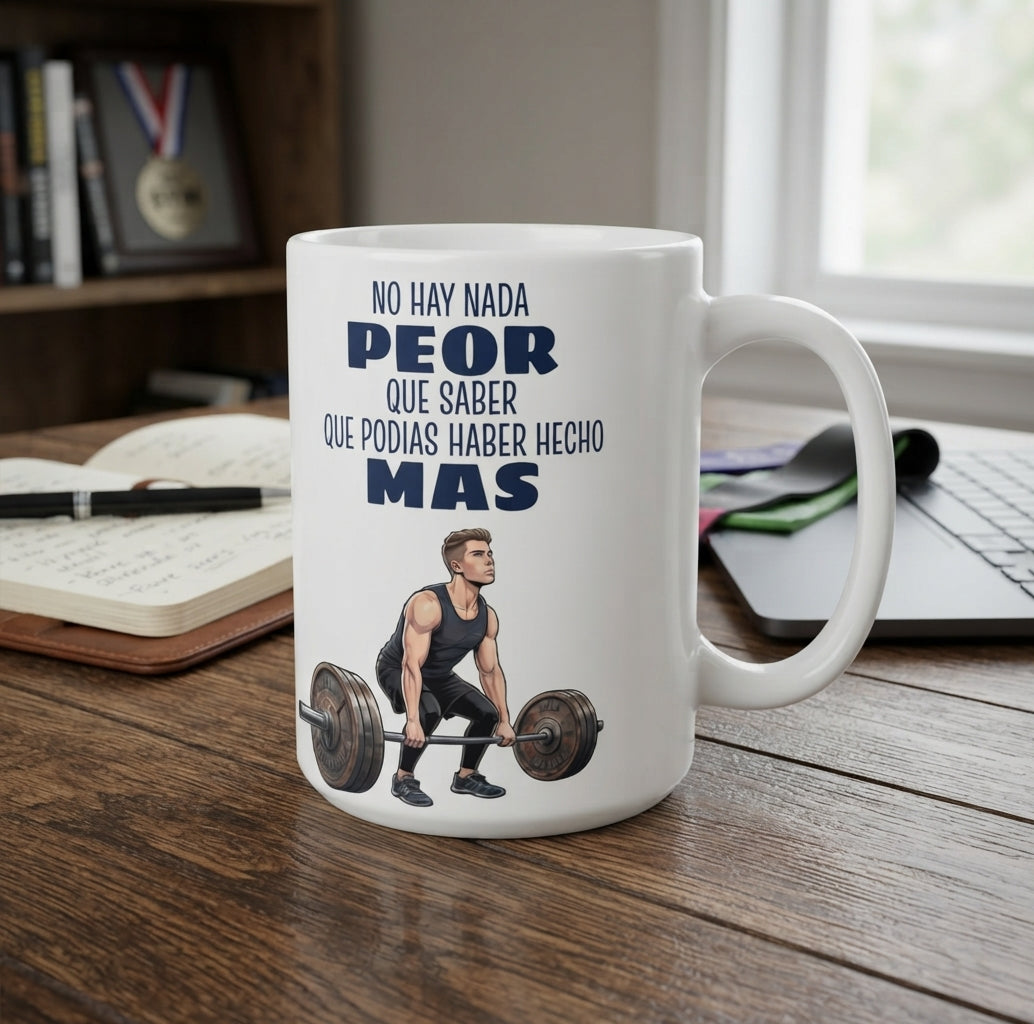 Taza personalizada "Da todo de ti"